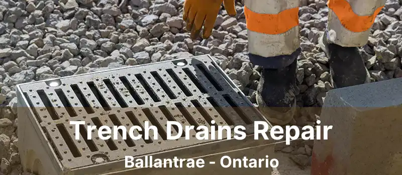  Trench Drains Repair Ballantrae - Ontario